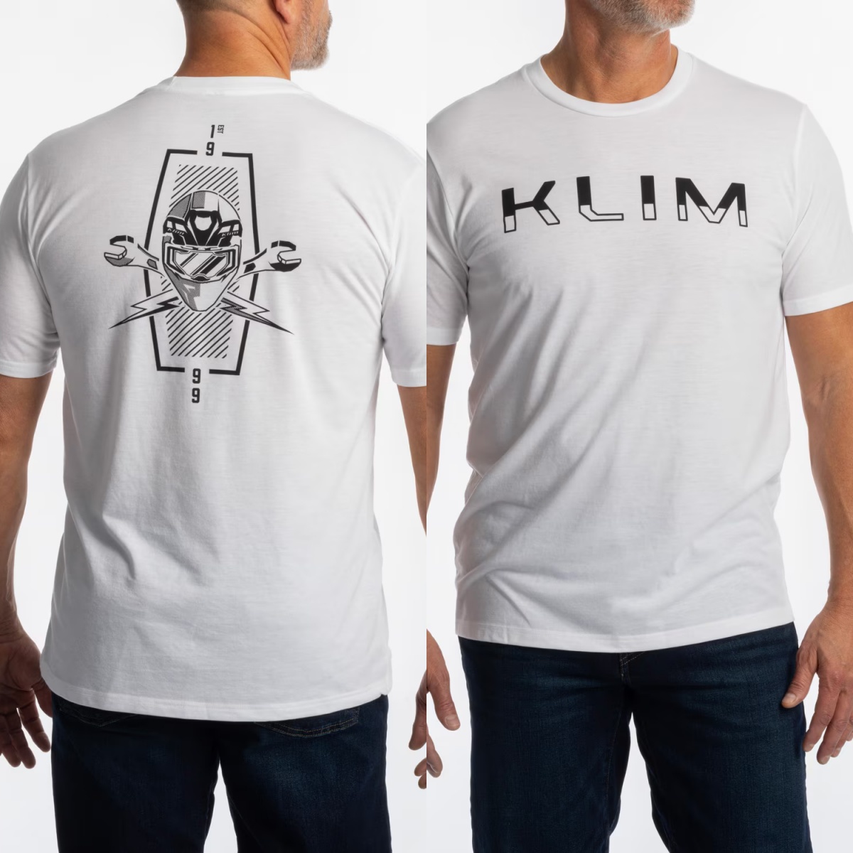 Streetwear Brand Kl - T-shirt bianca Rippin KL Outdoor ADV