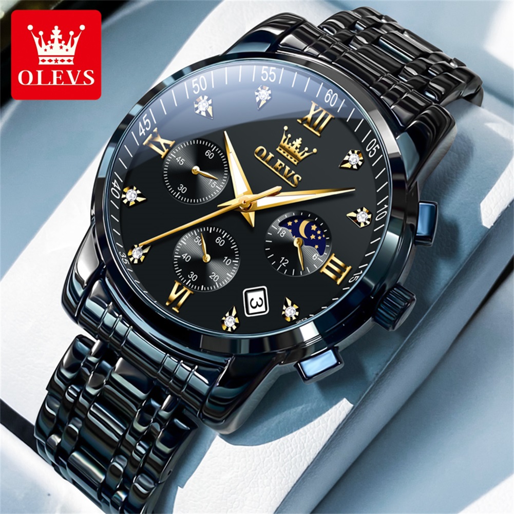Streetwear Brand Luxury - OLEVS Orologi da uomo popolari in