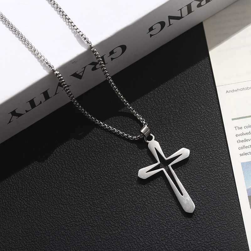 Streetwear Brand Accessories - Design alla moda Semplice ciondolo croce