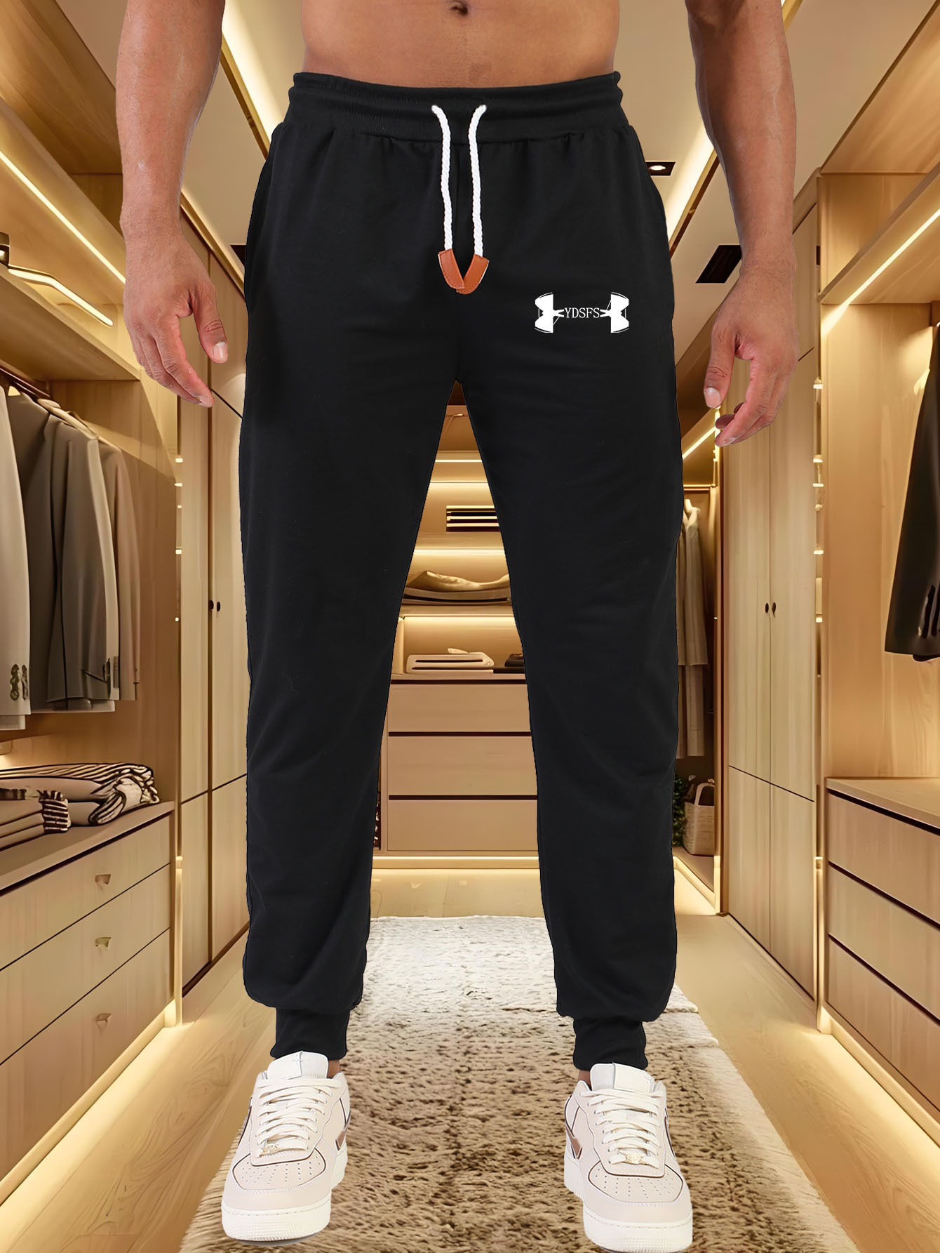 Streetwear Brand With A Logo - Pantaloni Jogger da Uomo con Logo