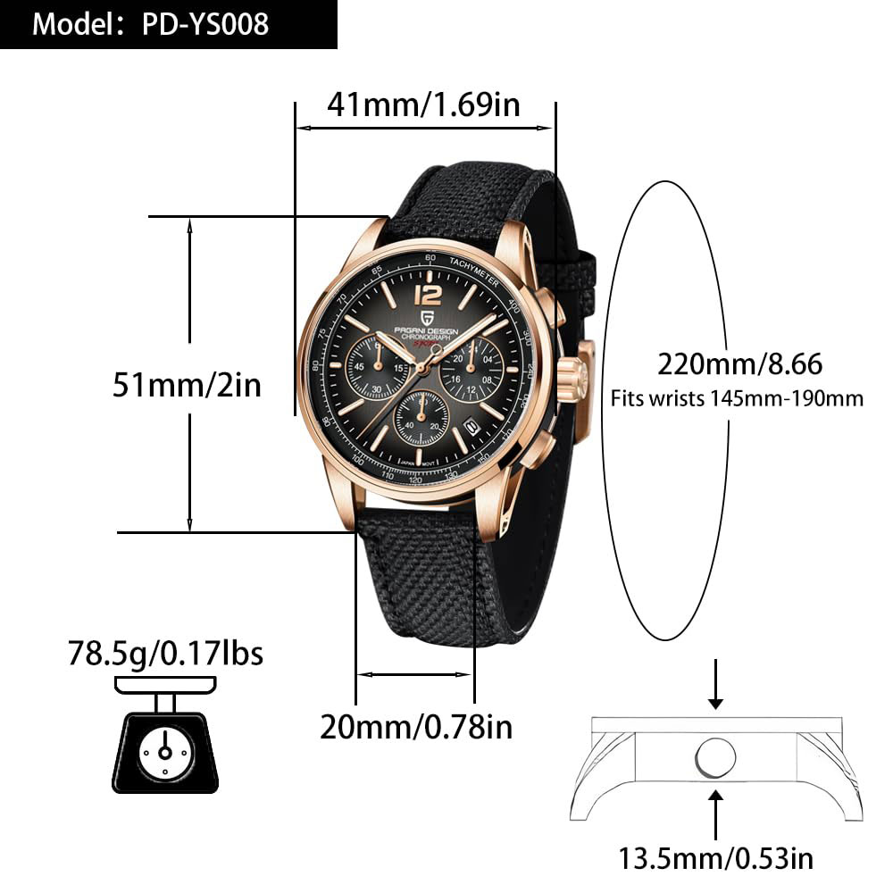 PAGANI DESIGN Nuovo orologio d - Streetwear Brand Luxury recensione e prezzo