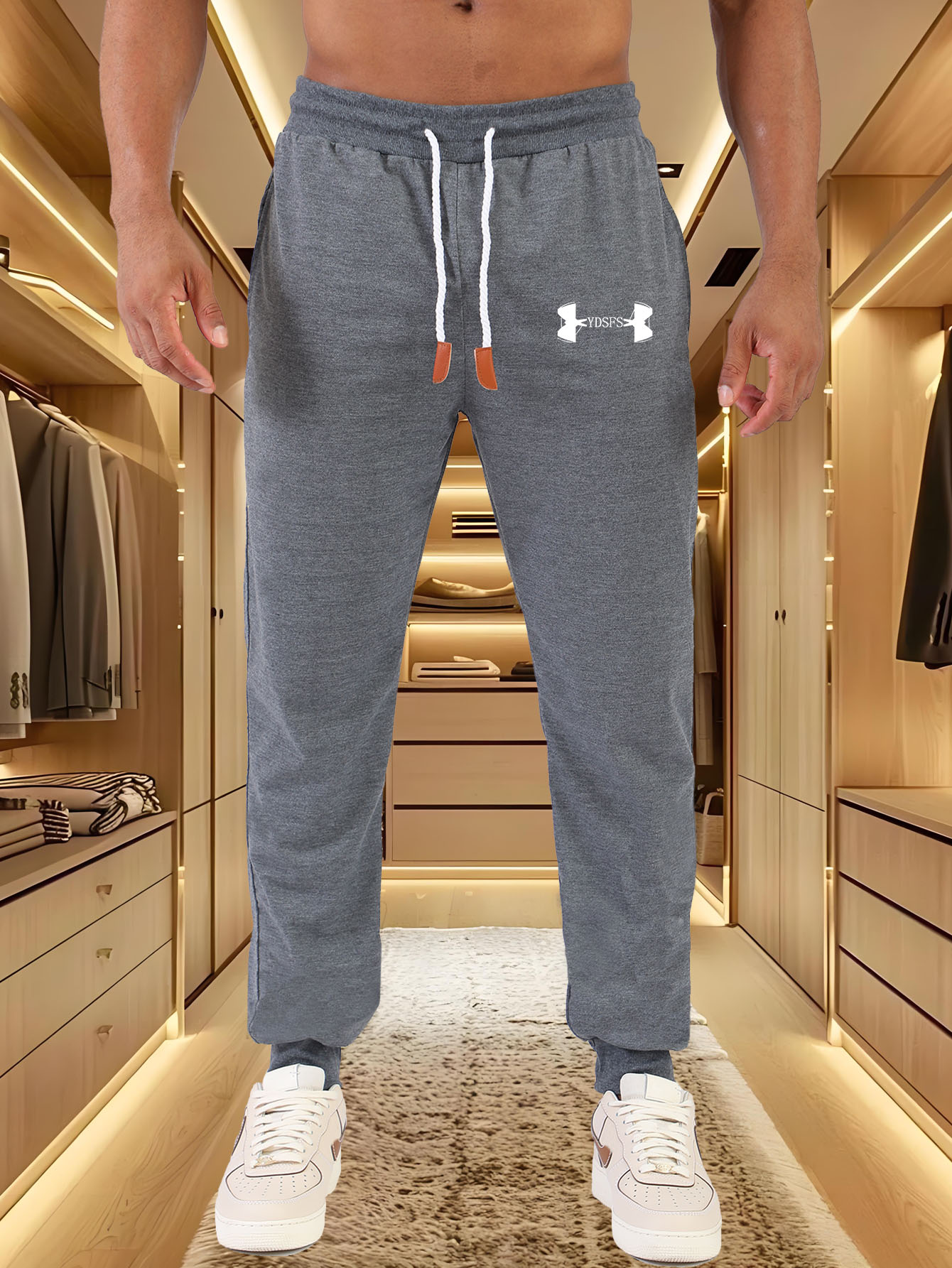 Pantaloni Jogger da Uomo con L - Streetwear Brand With A Logo recensione e prezzo
